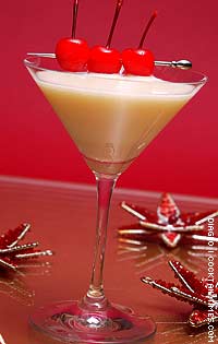 mistletoe kiss signature cocktail wedding