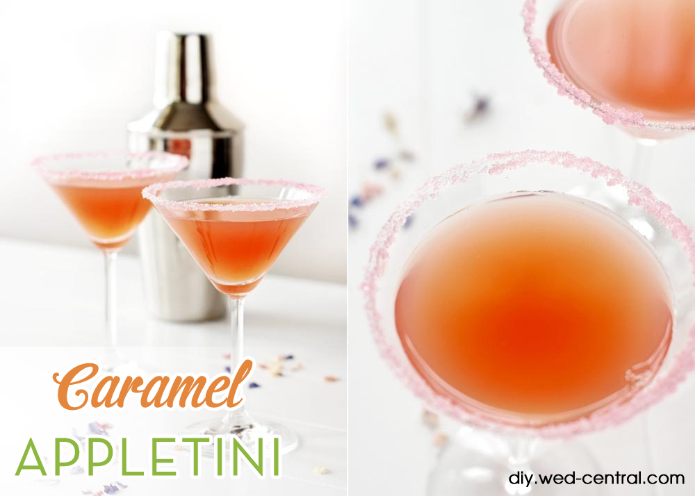 Caramel Appletini Wedding Signature Drink Recipe